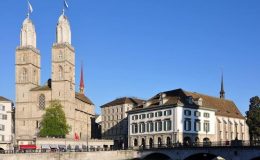 Nhà thờ Grossmünster nổi tiếng của Zurich